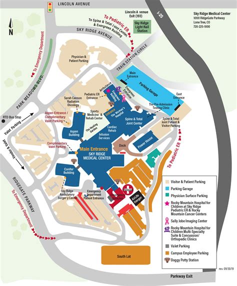 Site Plan Hca Healthone Sky Ridge