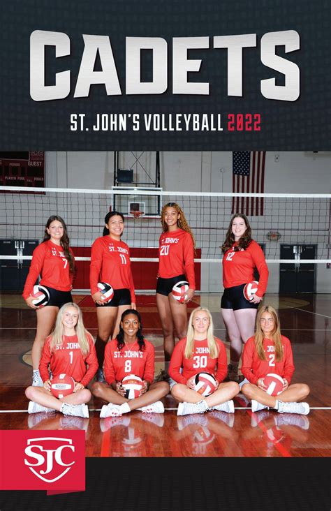 Sjc Volley Ball Media Guide 2022 23 By St John Amp 39 S College High School