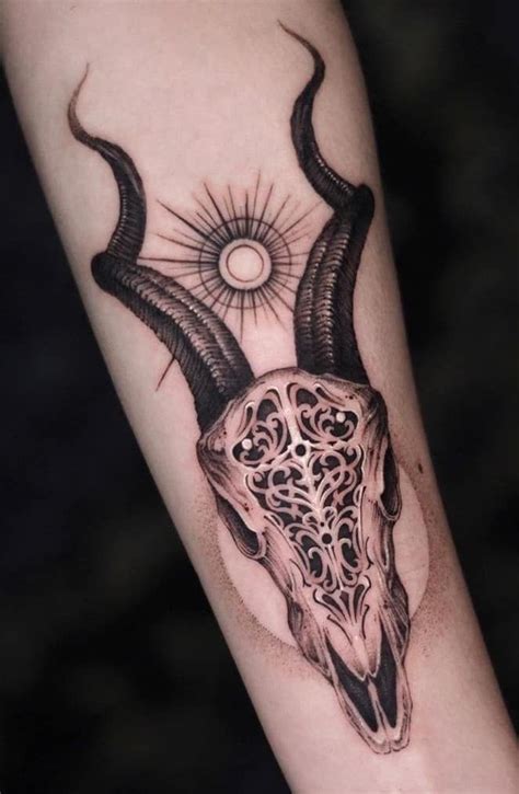 Skull Animal Tattoo