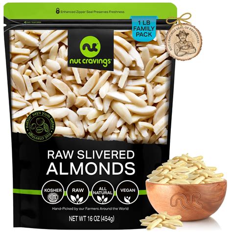 Slivered Almonds 16 Oz Perfect For Salads Baking We Are Nuts Slivered Almonds 16 Oz Perfect For Salads Baking We Are Nuts