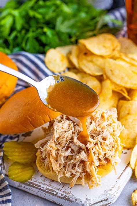 Slow Cooker Nashville Chicken Sandwiches Cooked By Julie