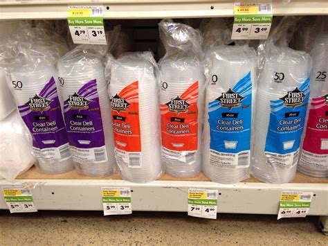 Smart And Final Deli Containers For Ice Cream