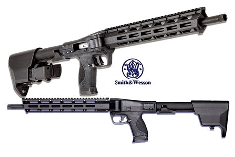 Smith Amp Wesson M Amp P Fpc 9Mm 16 25 Amp Quot Theaded Barrel Folding Stk New 12575