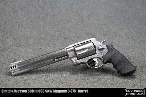 Smith Wesson 500 S W Magnum 500 S W 8 375 Barrel 5 Round Stainless Steel Modern Warriors
