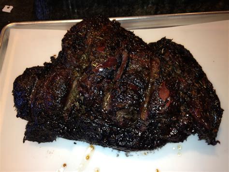 Smoked Whole Waygu Shoulder Clod Bbq Revolution