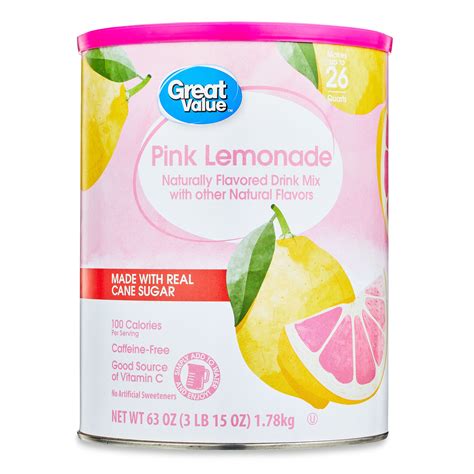 Smooth Pink Lemonade Mix That Drink