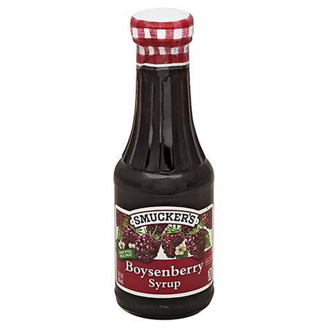 Smuckers Syrup Boysenberry 12 Fl Oz Haggen