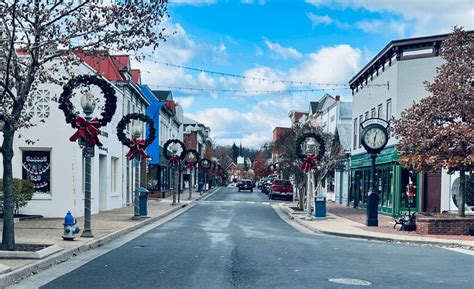 Snow In Front Royal Virginia