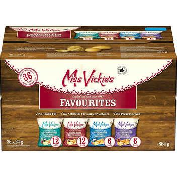 Snowbird Sweets Miss Vickie S Potato Chips Variety Pack Of 36 36X24g Buy Now With Express International Delivery Gosupps Com