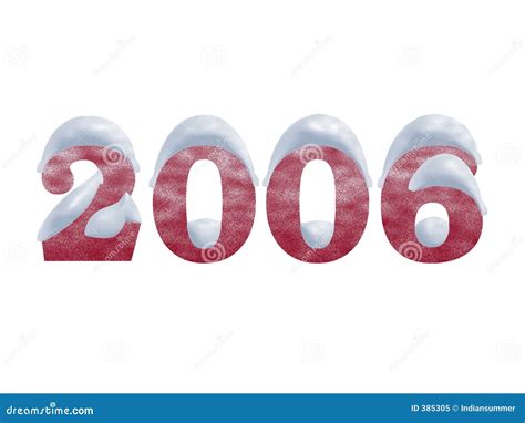 Snowy 2006 Year Stock Image Image Of Blue Year Freeze 385305