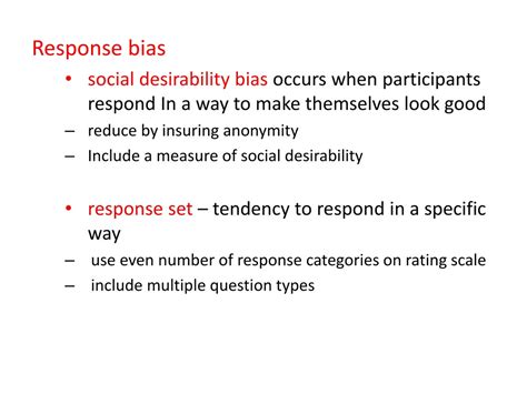 Social Acceptability Bias Matters