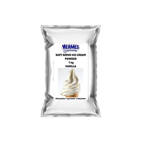 Soft Serve Vanilla Powder Mix Hermes Hermes