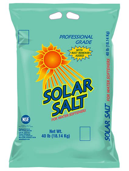 Solar Salt With Rust Remover