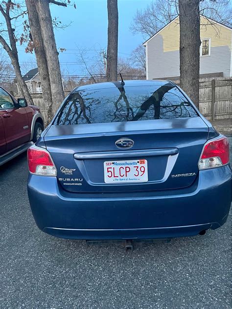 Sold 2013 Subaru Impreza Sedan Premium In East Providence