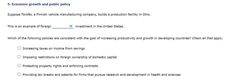Solved 5 Economic Growth And Public Policy Suppose An Chegg Com Solved 5 Economic Growth And Public Policy Suppose An Chegg Com