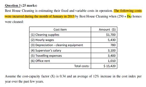 Solved Best House Cleaning Is Estimating Their Fixed And Chegg Com Solved Best House Cleaning Is Estimating Their Fixed And Chegg Com