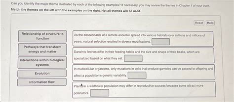 Solved Can You Identify The Major Theme Illustrated By Each Chegg Com Solved Can You Identify The Major Theme Illustrated By Each Chegg Com