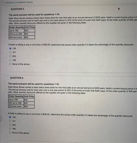 Solved The Same Scenario Will Be Used For Questions 1 10 Chegg Com