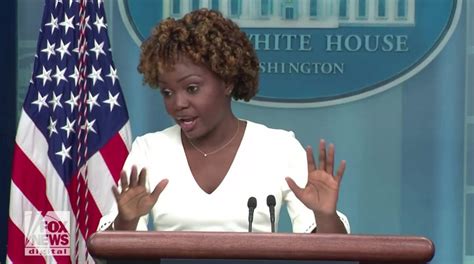 Somewhat Evasive Karine Jean Pierre Accused Of Hiding Behind Obscure