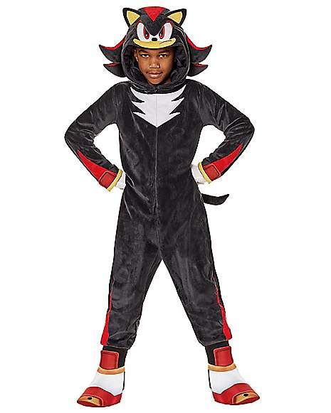 Sonic Costume Spirit Kids Shadow Jumpsuit Costume Sonic The Hedgehog Sizes Vary Sonic Costume For Boys 4 6