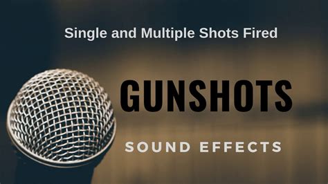 Sound Of A Gunshot