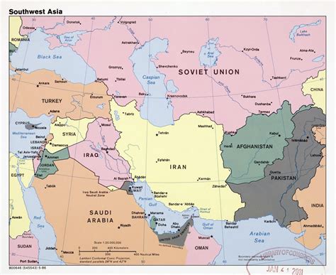 5 Ways Southwest Asia Map
