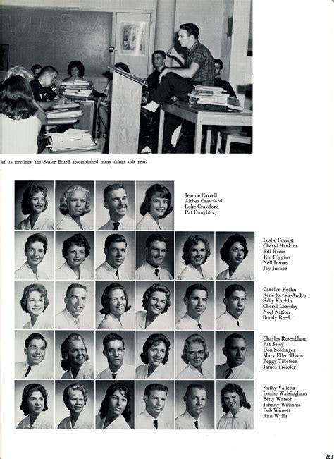 Southwest Miami High School 1962 Senior Yearbook Photos