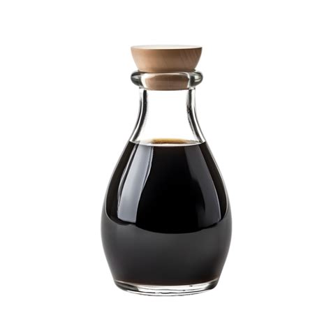 Soy Sauce In Glass Bottle Sauce Soy Sauce Png Transparent Image And