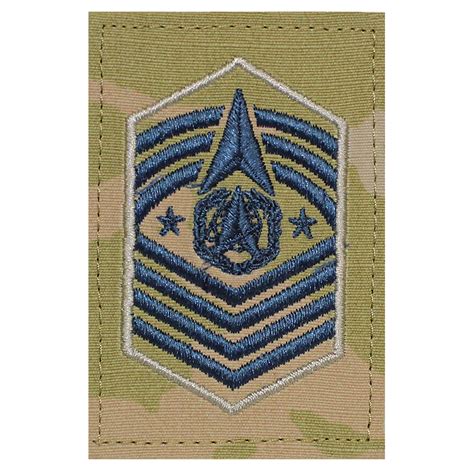 Space Force Rank Master Sergeant Ocp With Hook New