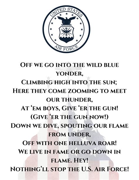 Space Force Song Lyrics