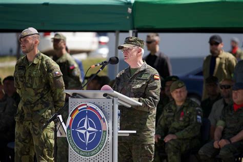 Spain Takes Command Of Nato S Multinational Battlegroup In Slovakia