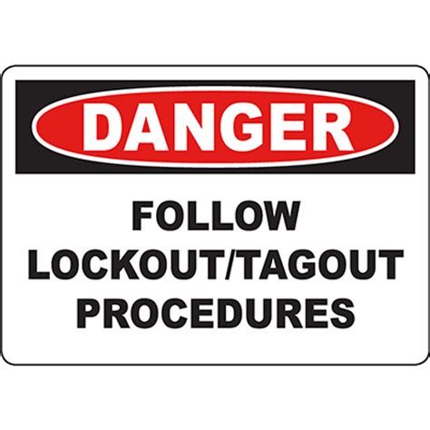 Spanish Follow Lockout Tagout Procedures Sign E3446sp By Safetysign Com