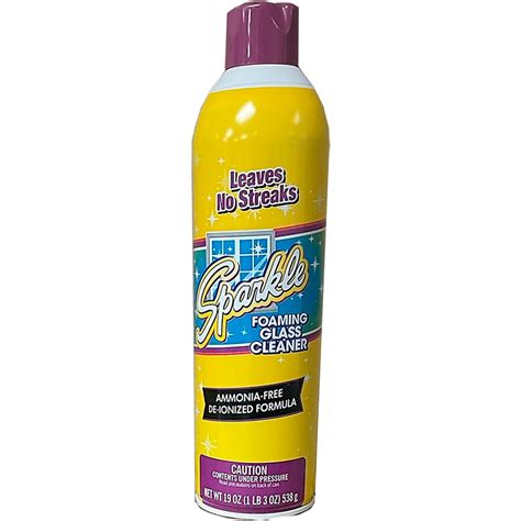 Sparkle Aerosol Foaming Glass Cleaner 20 Oz Aerosol New Products Collision Services By Us Auto Supply Sparkle Aerosol Foaming Glass Cleaner 20 Oz Aerosol New Products Collision Services By Us Auto Supply