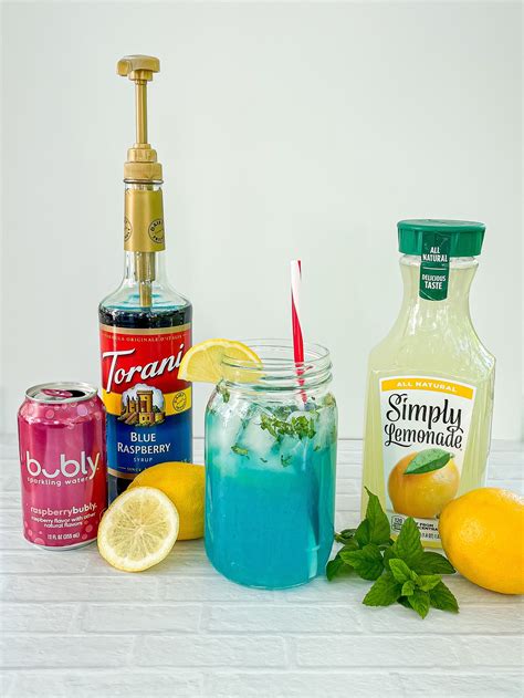 Sparkling Blue Raspberry Lemonade Charlotte Shares