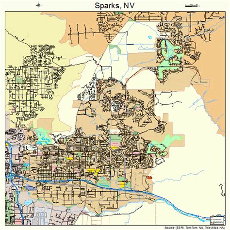 Sparks Nevada Zip Codes Map And Full List