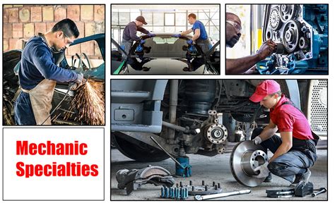 Specialties As A Mechanic