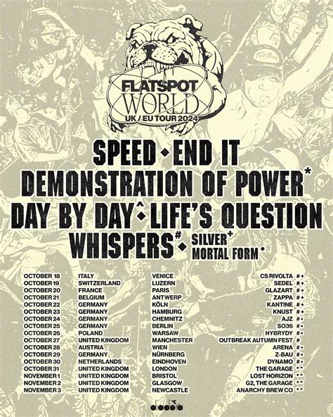 Speed To Headline The Flatspot World 2024 Uk And European Kerrang