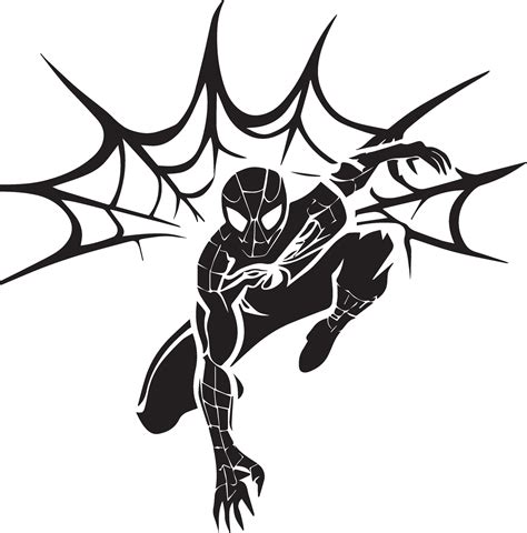 Spider Man Vector Tattoo Design Illustration 26261590 Vector Art At