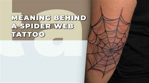 Spider Web Meaning Tattoo