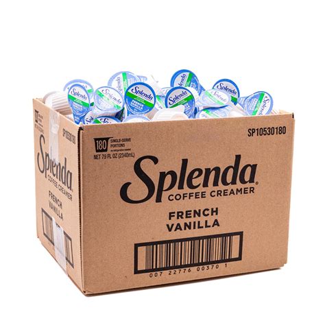 Splenda French Vanilla Coffee Creamer Cups 180 Count Splenda French Splenda French Vanilla Coffee Creamer Cups 180 Count Splenda French