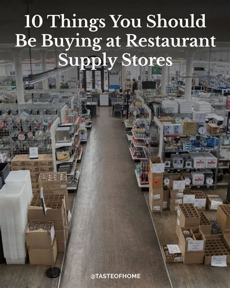 Spread The Word About Restaurant Supply Stores R Frugal