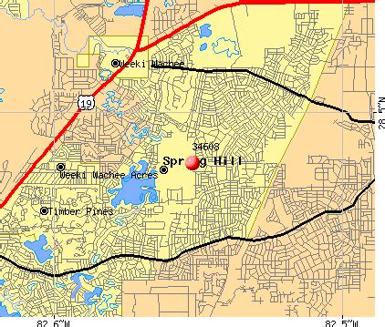Spring Hill Fl Zip Code
