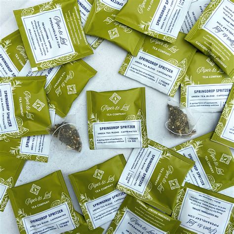 Springdrop Spritzer Case Of Tea Bag Envelopes 50Ct