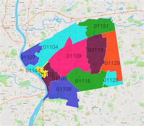 Springfield Ma Zip Code