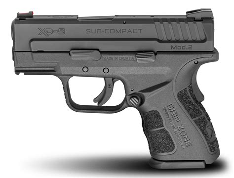 Springfield Xd Mod 2 9Mm Sub Compact Black With Gripzone Sportsman Amp 39 S