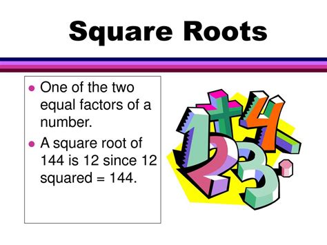 Squares Square Roots Ppt Download