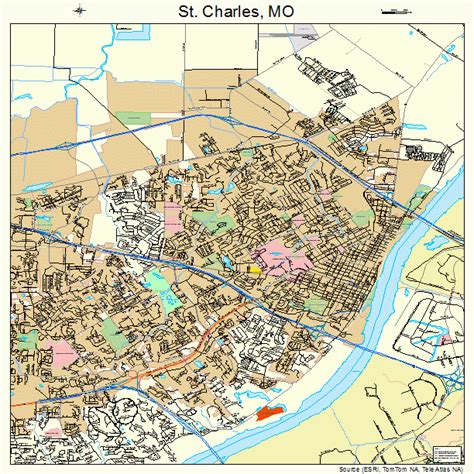 St Charles Mo Zip Code Map At Alexander Jenifer Blog