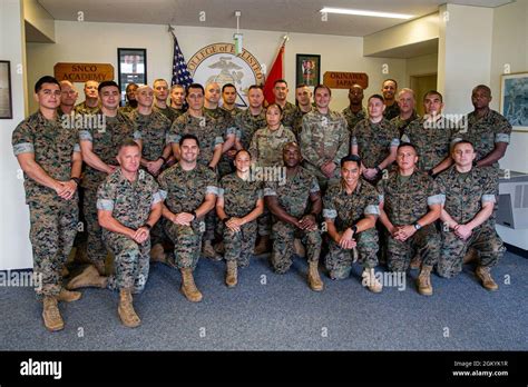 Staff Noncommissioned Officers Attending The Advanced Course At The Camp Hansen Staff Noncommissioned Officer Academy Sncoa Pose For A Group Photo On Camp Hansen Okinawa Japan July 29 2021 Using Predictive Analytical