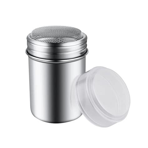 Stainless Steel Sifter Stainless Steel Powder Sugar Shaker Gold Fine Mesh Sifter For Cocoa Coffee With Lid Stainless Steel Powder Shaker Gold Mesh Sifter Kitchen Stainless Steel Sifter Stainless Steel Powder Sugar Shaker Gold Fine Mesh Sifter For Cocoa Coffee With Lid Stainless Steel Powder Shaker Gold Mesh Sifter Kitchen