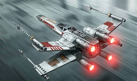Star Wars X Wing Fighter By Drew Tattoonow